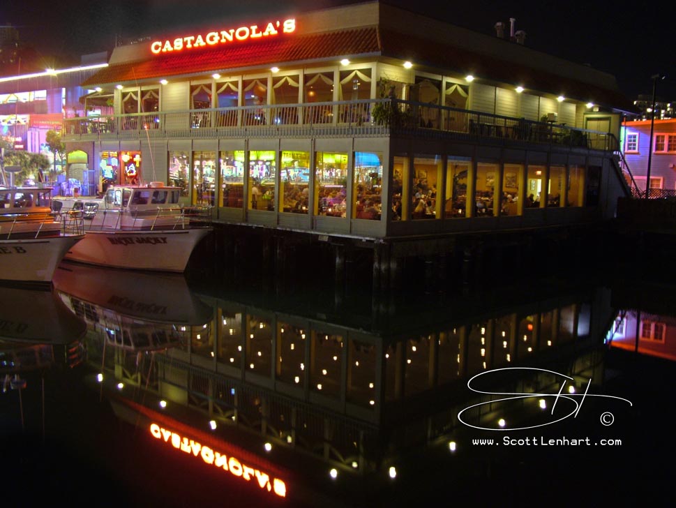 Landmark restaurant Castagnola's in San Francisco's Fisherman's Wharf